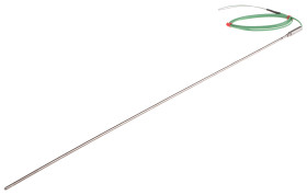 Termopara z izolacją mineralną K średnica 3mm długość 500mm -100 → +1100°C Końcówka z gołym kablem RS PRO
