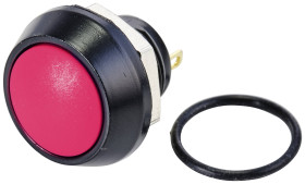TRU COMPONENTS TC-10091000 Przycisk GQ12B-10/J/R/A, 13 mm, 48 V/DC, 2 A, 1 szt.