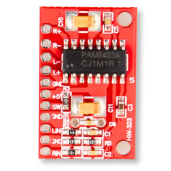 Moduł PAM8403 Wzmacniacz Audio Stereo 2x3W 5V do Arduino Dwukanałowy Mini