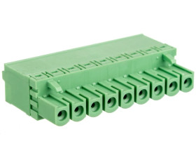 Wtyk pinowy płytek drukowanych 9P 320V 12A zielony FKCN 2,5/ 9-ST-5,08 1754636 /50szt./
