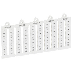 Znacznik bloku zaciskowego Płytka oznaczania numerów Legrand