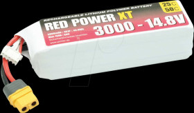 Li-Po battery, 14.8 V, 3000 mAh