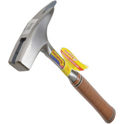 Estwing E239MS Roofer&#x27;s Pick Hammer Leather Grip - Smooth Face