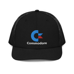 Commodore Dark Trucker Cap
