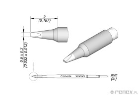 Grot C210024 do rączki JBC T210
