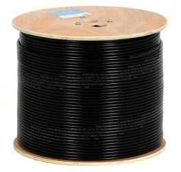 Przewód koncentryczny antenowy RG-6 Triset 302+żel 1,02/4,8/7,0 500m