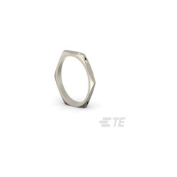TE Connectivity 1-329631-2 RF Connector Accessory Hex Jam Nut 1/2-28