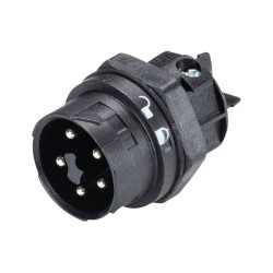 Wieland 46.052.5053.1 RST MINI Bullet Connector Plug 4&#x2B;PE Pins M20.