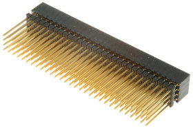 Gniazdo PCB 120 -pinowe 4 -rzędowe raster: 2mm typu płytka – płytka Proste Przewlekany