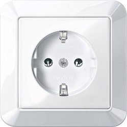 Merten Gniazdo elektryczne System M biały MEG2401-1019 1 szt.
