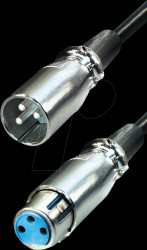 A 126-3 Microphone cable, XLR connector/coupling, 3.0 m