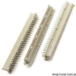 536279-4 Socket 2 x 50 Pin to PCB THT TYCO