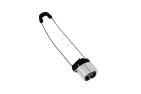 Uchwyt odciągowy do kabli z linką nośną (3-6 mm), 3kN, linka 240 mm