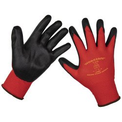Worksafe 9125L/B120 Flexi Grip Nitrile Palm Gloves (Large) - Pack of 120 Pairs