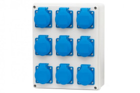 Rozdzielnica R-240 - gniazda 9x230V zasilanie 3F