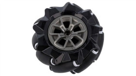 Df-Fit0767 Koło Lewe Czarny Przykręcany O: 97Mm Pokrycie: Guma W: 44,9Mm