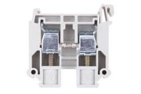 Złączka szynowa 2-przewodowa 16mm2 szara ZSG 1-16.0s 12601312