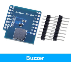Buzzer (brzęczyk) do WEMOS D1 MINI (ARD-WEMOS-BUZZER)