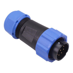 9 Pin Waterproof W21 Male Plug Cable Connector IP68