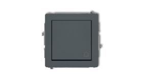 Deco Przycisk /Dzwonek/ Grafitowy Mat 28Dwp-4