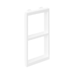 S66/9 biały Adapter CIMA do 2xK45 (poziom)KONTAKT