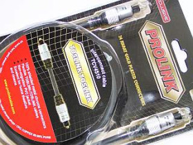 Kabel optyczny Toslink 0.5m PROLINK Exclusive TCV4510