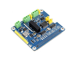 Waveshare 2-Channel Isolated CAN FD Expansion HAT for Raspberry Pi, Multi Protections