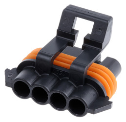 Złącze samochodowe 4-pinowe Delphi -rzędowe Żeński 14A Metri-Pack 150 Montaż na kablu Połączenie zagniatane Złącze