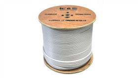 Kabel Koncentryczny Rg6 Tc 685Cu-Dca Lszh, Żyła 1.02, Trishield, (305M) 26778