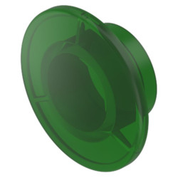 Soczewki do wskaźników, 704.61, Zielony, Okrągły, Montaż na panelu, średnica: 40
