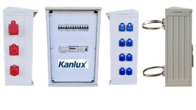 Rozdzielnica Budowlana Na Słup (8X2p+Z, 2X16a/5P, 1X32a/5P)...