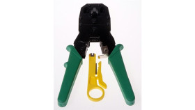 Zaciskarka Do Złącz Teleinformatycznych Rj11/Rj12/Rj45 + Ściągacz Izolacji...