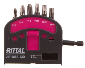 Zestaw bitów do wkrętarki akumulatorowej 6 części TX25 TX30 TX40 PH1 PH2 PH3 4053.420