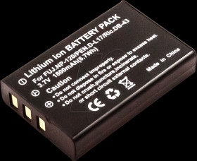40451 Battery, digital camera, compatible, 1800 mAh