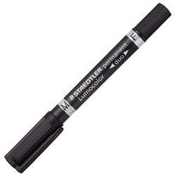 Staedtler 348 B-9 Lumocolor Permanent Marker Black Waterproof
