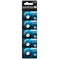 5 x bateria litowa mini everActive CR1220