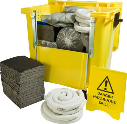 Zestaw usuwania zanieczyszczeń, zastosowanie: Konserwacja, 1400mm x 800mm x 1320mm