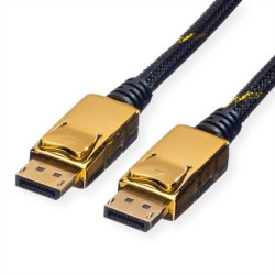 Kabel ROLINE GOLD DisplayPort, DP M/M, 7,5 m