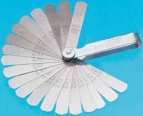 Szczelinomierz 25-płytkowy materiał Stal RS PRO