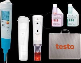 0563 2066 pH meter testo 205-pH2 for semi-solid media, starter set