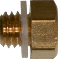Dummy plug, brass, 50.500