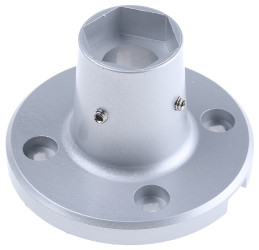 Moduł wieży sygnalizacyjnej Kątownik metalowy do montażu rury Schneider Electric Harmony XVC