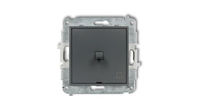 Mini Przycisk /Dzwonek/ W Stylu Amerykańskim Grafitowy Mat 28Mwpus-4