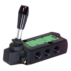 Zawór regulacyjny pneumatyczny 5/2 z dźwignią G 1/4 EMERSON ? ASCO 1/4in 5/2 portowy