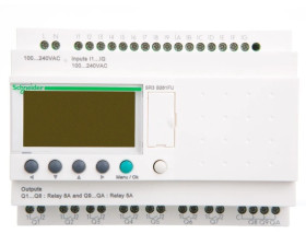 Sterownik programowalny 16 wejść 10 wyjść 100-240V AC RTC/LCD Zelio SR3B261FU