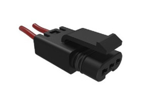 Gniazdo PCB 2 -pinowe raster: 2.5mm Złącza Proste Montaż na kablu