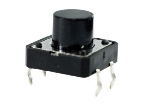 RES1212-4PH5,3; Mikroprzycisk (mikroprzełącznik) 12x12mm 4 piny, przycisk 5,3mm; TM118