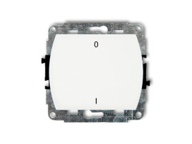 TREND Wyłącznik 2-biegunowy biały WP-9 KARLIK