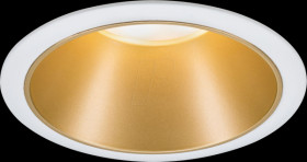 93396 Recessed light Cole, GU10, matt white/gold