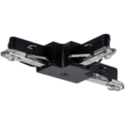 Paulmann 96907 URail T-Connector Black Matt 230V High Voltage System